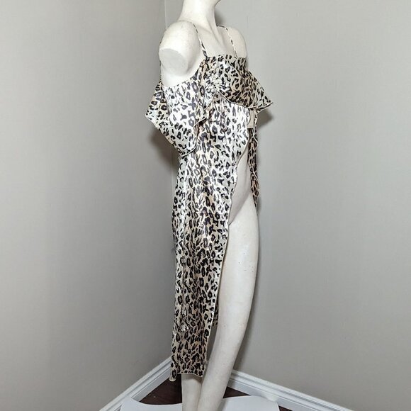 Lovers + Friends Cheetah Print Top With Duster S NWT - Picture 2 of 5
